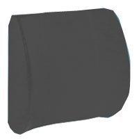 Load image into Gallery viewer, Softeze Memory Foam Lumbar Cushion wGrey Polycotton Cover - L 13" x H 5" x W 13"