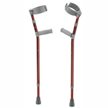 Load image into Gallery viewer, Forearm Crutches Pediatric Castle Red (Pair)