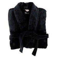 Load image into Gallery viewer, Turkish robe- Black - Soft &amp; Comfy - womens robe &amp; Men's robes _ Size Large &amp; Extra Large