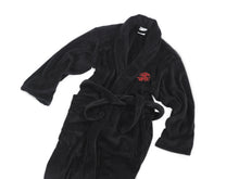 Load image into Gallery viewer, Turkish robe- Black - Soft &amp; Comfy - womens robe &amp; Men's robes _ Size Large &amp; Extra Large