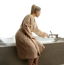 Load image into Gallery viewer, Microfiber Robe  Camel- S/M   bath robes