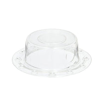 Load image into Gallery viewer, Deluxe Comfort Deep Water Bath Drain Stopper - Bottomless Bath Overflow Drain Cover - 100% PVC Vinyl - Mildew Resistant - Drain Stopper, Clear