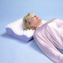 Load image into Gallery viewer, Contour Pillow With White Polycotton Cover - L 19" x H 5" x W 15"