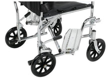 Load image into Gallery viewer, Go Cart Light Weight Transport Wheelchair with Swing-away Footrest