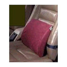 Load image into Gallery viewer, Standard Lumbar Cushion wNavy Polycotton Zippered Cover &amp; Strap - L 15" x H .50" x W 13"