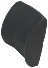 Load image into Gallery viewer, Standard Lumbar Cushion wBlack Polycotton Zippered Cover &amp; Strap - L 15" x H .50" x W 13"