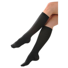 Load image into Gallery viewer, Women's Trouser Socks Navy 8-15 mmHg - Medium