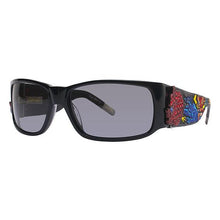 Load image into Gallery viewer, Ed Hardy Ehs-036 Devil On Panther Flat Sunglasses - Black/Gray