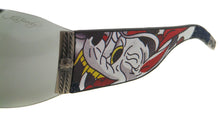 Load image into Gallery viewer, Ed Hardy Ehs-010 Wolf Sunglasses - Black/Gray