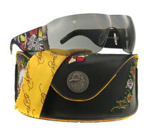 Load image into Gallery viewer, Ed Hardy Ehs-010 Wolf Sunglasses - Black/Gray