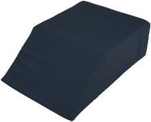 Load image into Gallery viewer, 10" High Wedge Bed Leg Cushion - Leg Elevator Blue