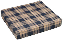 Load image into Gallery viewer, Hermell Products WC4460 Wheelchair Cushion, 16 by 18 by 3-Inch, Plaid