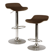 Load image into Gallery viewer, Winsome Wood Kallie Air Lift Adjustable Bar Stool (Set of 2)