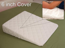 Load image into Gallery viewer, Deluxe Comfort Cover For Better Sleep Wedge - 383 Thread Count - Padded - High Quality - Pillow Cover