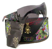 Load image into Gallery viewer, Christian Audigier Fantasy Sunglasses - Black