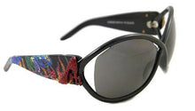 Load image into Gallery viewer, Ed Hardy EHS-048 Pinup Devil Sunglasses - Black