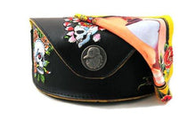 Load image into Gallery viewer, Ed Hardy EHS-048 Pinup Devil Sunglasses - Black