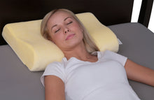 Load image into Gallery viewer, Deluxe Comfort Perfect Contour Memory Foam Bed Pillow, 19" x 11" - Stress And Neck Tension Relief - Therapeutic Memory Foam - Hotel Quality - Bed Pillow, Velour