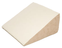 Load image into Gallery viewer, Deluxe Comfort Memory Foam Bed Wedge, 25" x 24" x 7" - Therapeudic Back Pain Relief - Orthopedic Grade Foam - Easy Care Washable Zipper Cover - Bed Wedge, Beige