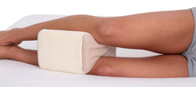 Load image into Gallery viewer, Deluxe Comfort Leg Separator Pillow with Removable Cover - Durable Memory Foam - Aides Leg Circulation - Removable Cover - Leg Spacer Pillow