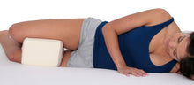 Load image into Gallery viewer, Deluxe Comfort Leg Separator Pillow with Removable Cover - Durable Memory Foam - Aides Leg Circulation - Removable Cover - Leg Spacer Pillow