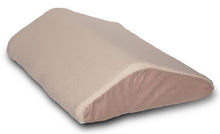 Load image into Gallery viewer, Deluxe Comfort Sloped Knee Lift - Tailbone Support - Specialty Medical Pillow - Removable Easy Care Washable Sherpa Cover - Leg Positioner Pillow, White