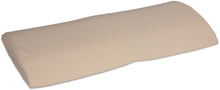 Load image into Gallery viewer, Deluxe Comfort Lumbar Pad with Removable Washable Sherpa Cover, 24" X 12" X 2" - Durable Memory Foam - Great Body Pillow - Sherpa Cover - Body Pillow