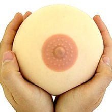 Load image into Gallery viewer, Deluxe Comfort Double D Stress Boob, 2 lbs. - Fun Unique Gag Gift - Soft And Realistic - Fun Way To Reduce Stress - Stress Ball, Natural