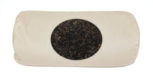 Load image into Gallery viewer, Deluxe Comfort Organic Buckwheat Hull Roll Pillow - Stress And Neck Tension Relief - All Natural Buckwheat Hull Fill - Relax Naturally - Neck Pillow, Natural Sand