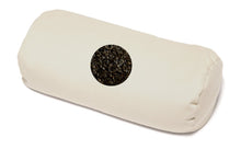 Load image into Gallery viewer, Deluxe Comfort Organic Buckwheat Hull Roll Pillow - Stress And Neck Tension Relief - All Natural Buckwheat Hull Fill - Relax Naturally - Neck Pillow, Natural Sand