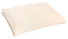 Load image into Gallery viewer, Deluxe Comfort Organic Buckwheat Hull Bed Pillow, 19" L x 14" W - Stress And Neck Tension Relief - All Natural Buckwheat Hull Fill - Relax Naturally - Bed Pillow, Off White/Cream