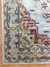 Load image into Gallery viewer, Handmade Wool/ Viscose Persian Silver 5' x 8' CH-1144-A Area Rug Carpet