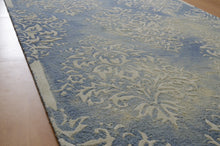 Load image into Gallery viewer, Handmade Wool Modern Blue 5' x 8' CH-1158-A Area Rug