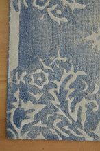 Load image into Gallery viewer, Handmade Wool Modern Blue 5' x 8' CH-1158-A Area Rug