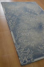 Load image into Gallery viewer, Handmade Wool Modern Blue 5' x 8' CH-1158-A Area Rug
