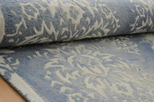 Load image into Gallery viewer, Handmade Wool Modern Blue 5' x 8' CH-1158-A Area Rug