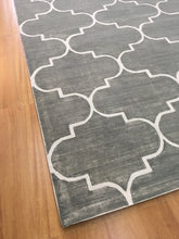 Load image into Gallery viewer, Handmade Wool Modern Light Blue 5' x 8' CH-2131-A Area Rug