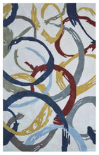 Load image into Gallery viewer, Handmade Wool Modern Ivory 5' x 8' CH-2165-A Area Rug