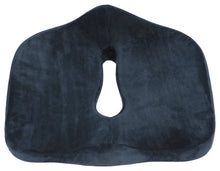 Load image into Gallery viewer, Specialty Medical Grade Sciatica Coccyx Support Cushion - Medical Grade Orthopedic High Density Foam - Maximum Lumbar Tailbone Back Support - Perfect For Home Or Office - Seat Cushion, Navy Blue