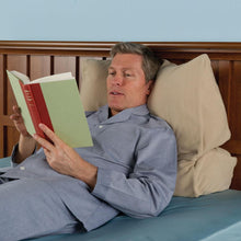 Load image into Gallery viewer, Multi Position Configurable Reading - Relax in Bed PillowCover Beige