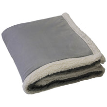 Load image into Gallery viewer, Challenger Lambswool Throw - Light Gray