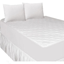 Load image into Gallery viewer, 370 Thread Count Deluxe Cotton Damask Stripe Mattress Pad - XL Full