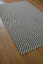 Load image into Gallery viewer, Handmade Wool Modern Light Blue/ Ivory 5' x 8' CH-2158 Area Rug
