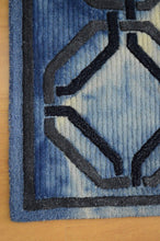 Load image into Gallery viewer, Handmade Wool Modern Blue 5' x 8' CH-2166-B Area Rug