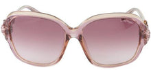 Load image into Gallery viewer, Ed Hardy Rose with Thorns Sunglasses Peach/Laveder Gradient 57 15 135