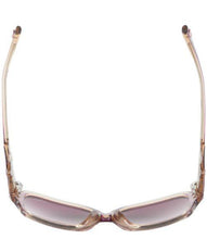 Load image into Gallery viewer, Ed Hardy Rose with Thorns Sunglasses Peach/Laveder Gradient 57 15 135