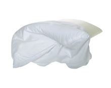 Load image into Gallery viewer, Better Sleep Pillow Padded Fiber Gel Cover For The Original Better Sleep Pillow Version, 5.5 Inch Thick Foam - Hypoallergenic - Tailored Fit - Soft Easy To Care For Cotton - Pillow Cover, White