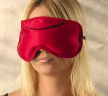 Load image into Gallery viewer, Herbal Eye Mask Black