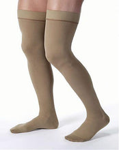 Load image into Gallery viewer, Jobst For Men 15 - 20 Mmhg Moderate Support Closed Toe Thigh Highs