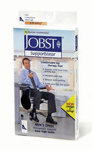 Load image into Gallery viewer, Jobst Men's Dress 8 - 15 Mmhg Closed Toe Knee Highs - Brown - Large